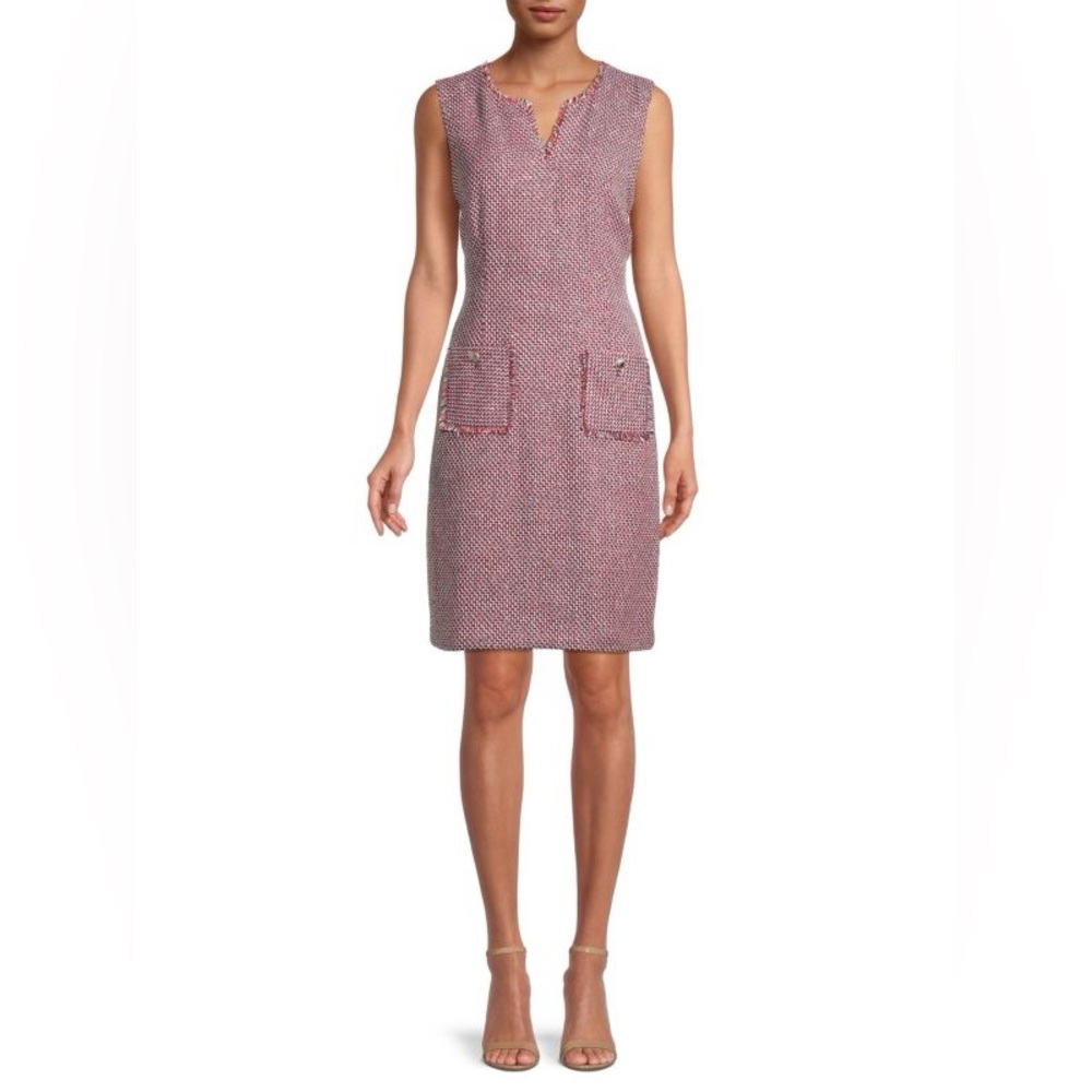 NWOT Karl Lagerfeld Paris Tweed Sheath Dress